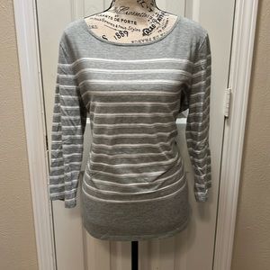 Liz Claiborne Women’s XL 3/4 sleeve cotton blouse  0774D